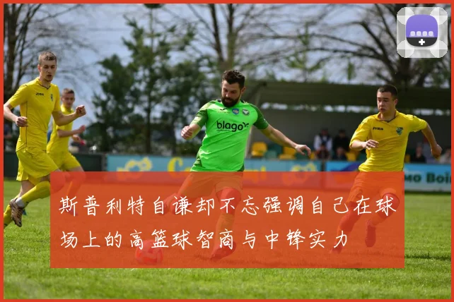 斯普利特自谦却不忘强调自己在球场上的高篮球智商与中锋实力